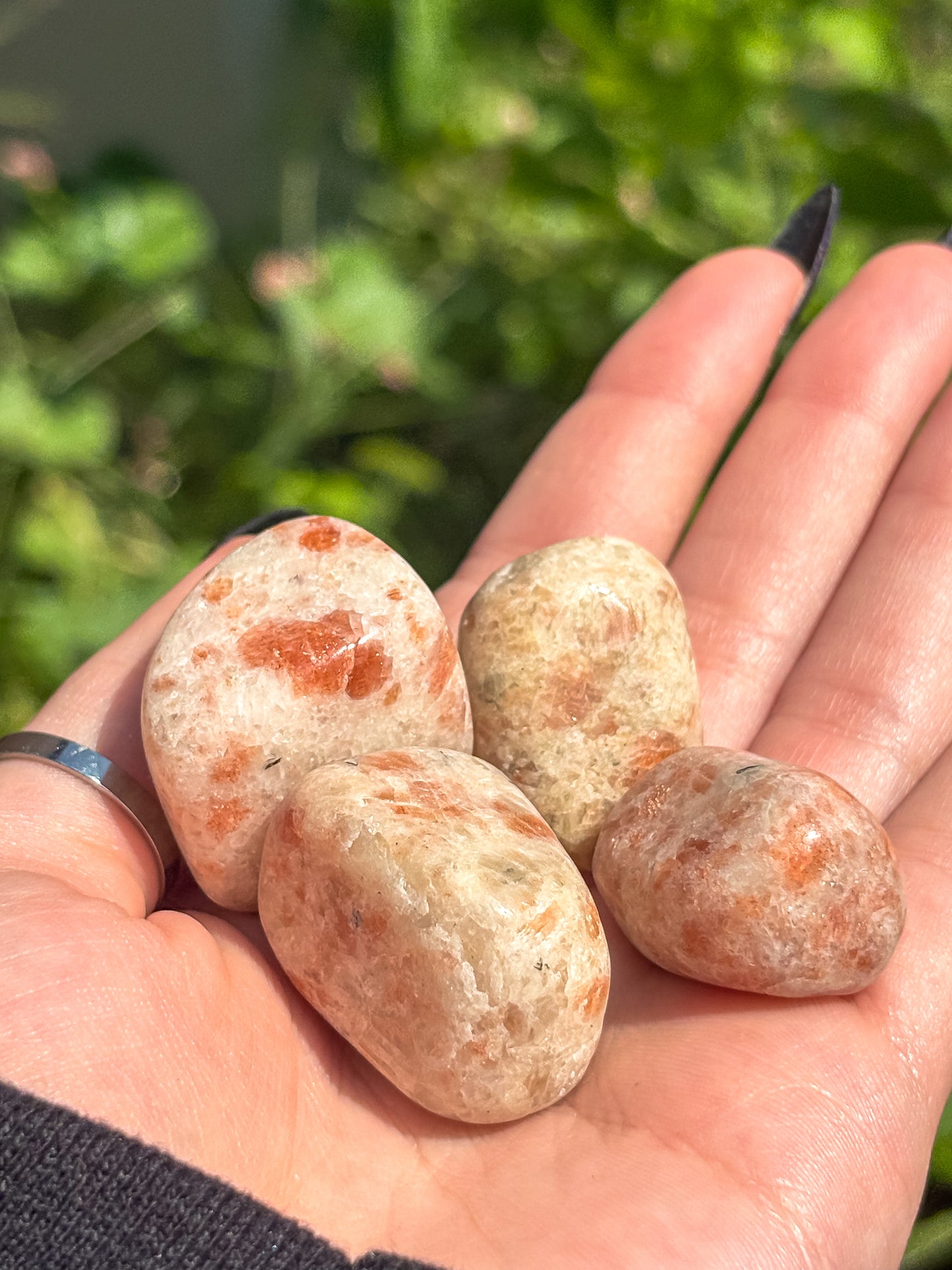 Sunstone Tumbled Stone | Joy, Abundance + Confidence ☀️