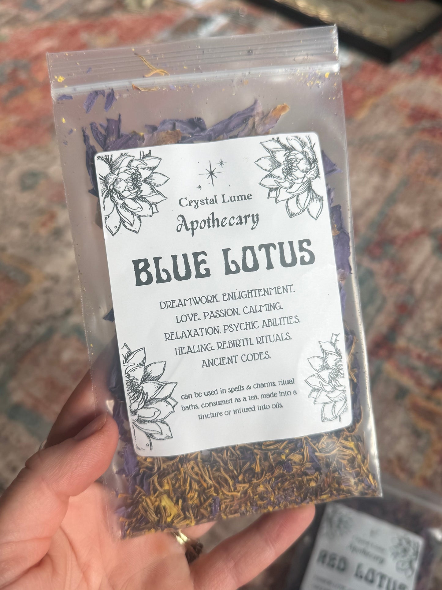 Blue Lotus flower petals