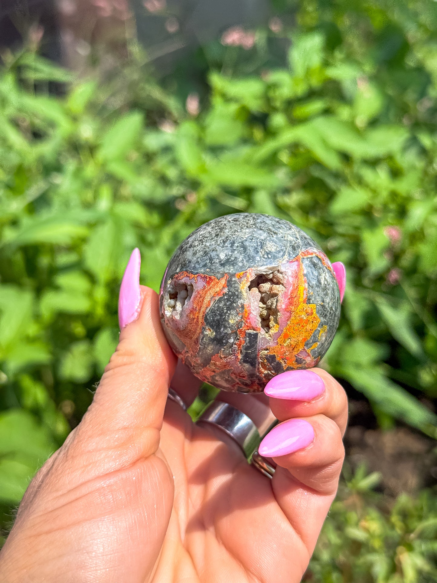 Bumblebee Jasper & Pink Chalcedony