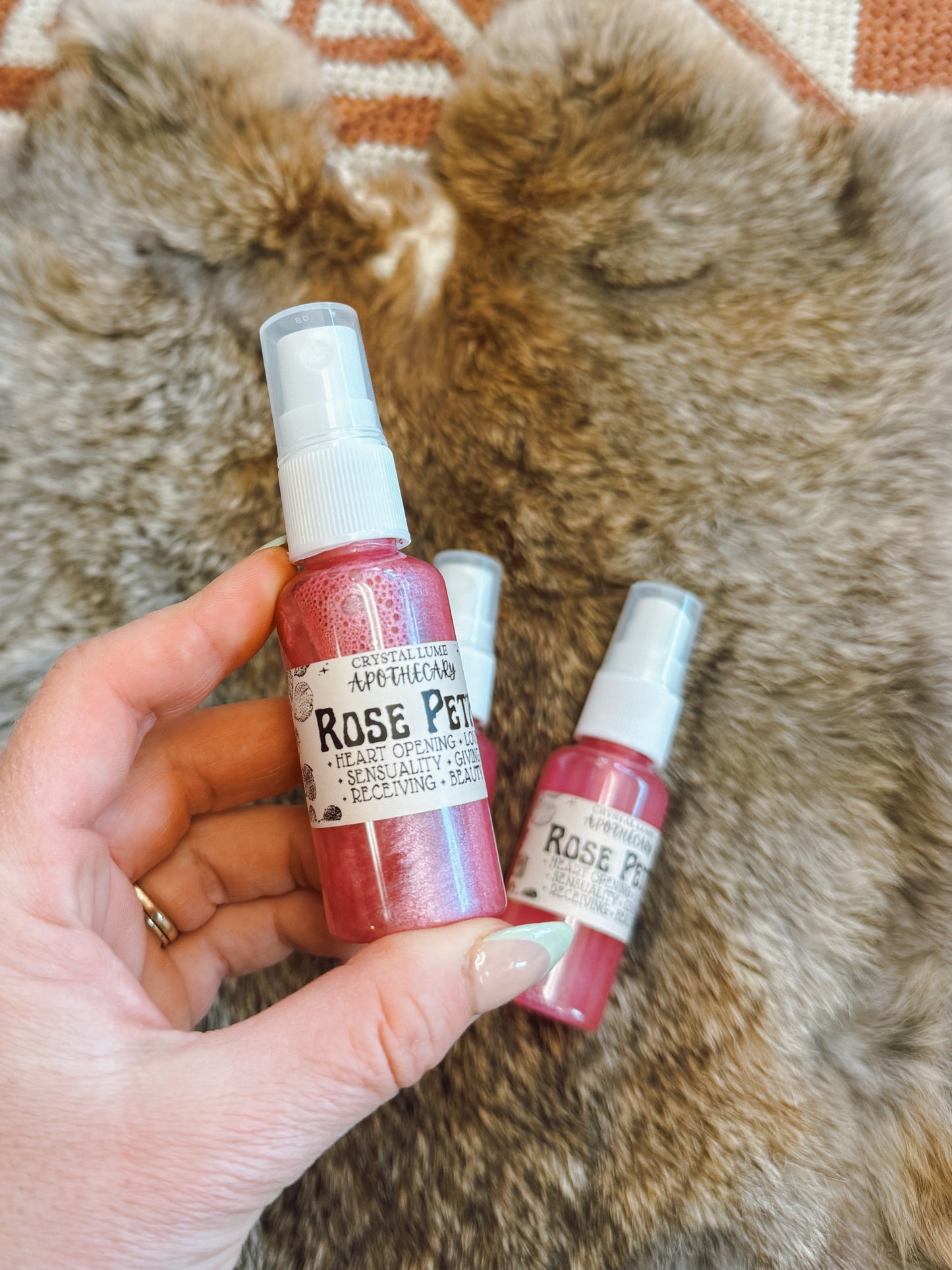 Rose Petal Spirit Water 1oz spray