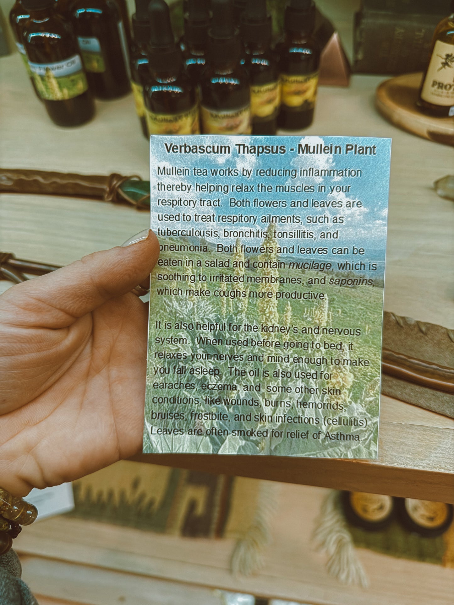 Mullein Flower Oil