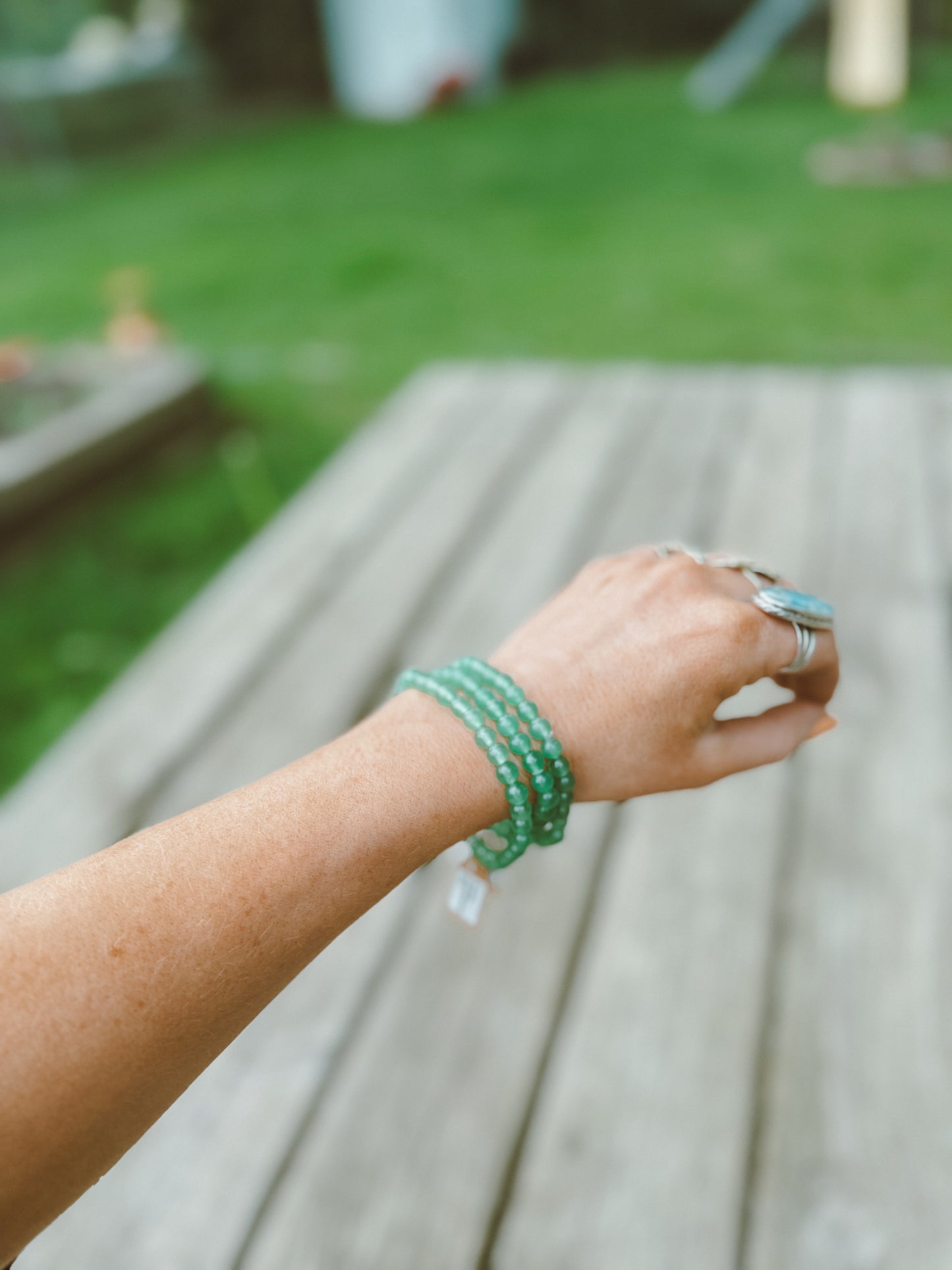 Green Aventurine Stretch Bracelet – 6mm Beads