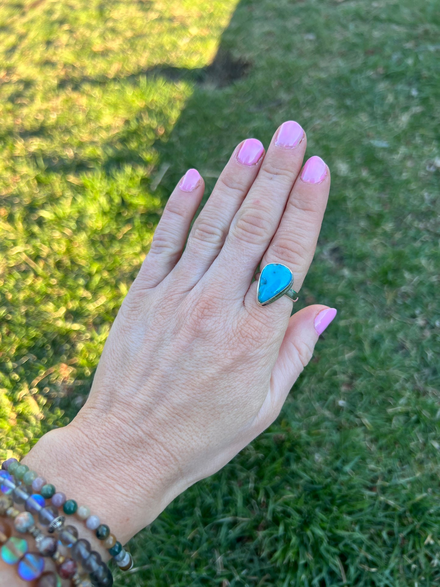 Perfect Blue Turquoise Ring