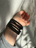 Black Tourmaline Stretch Bracelet