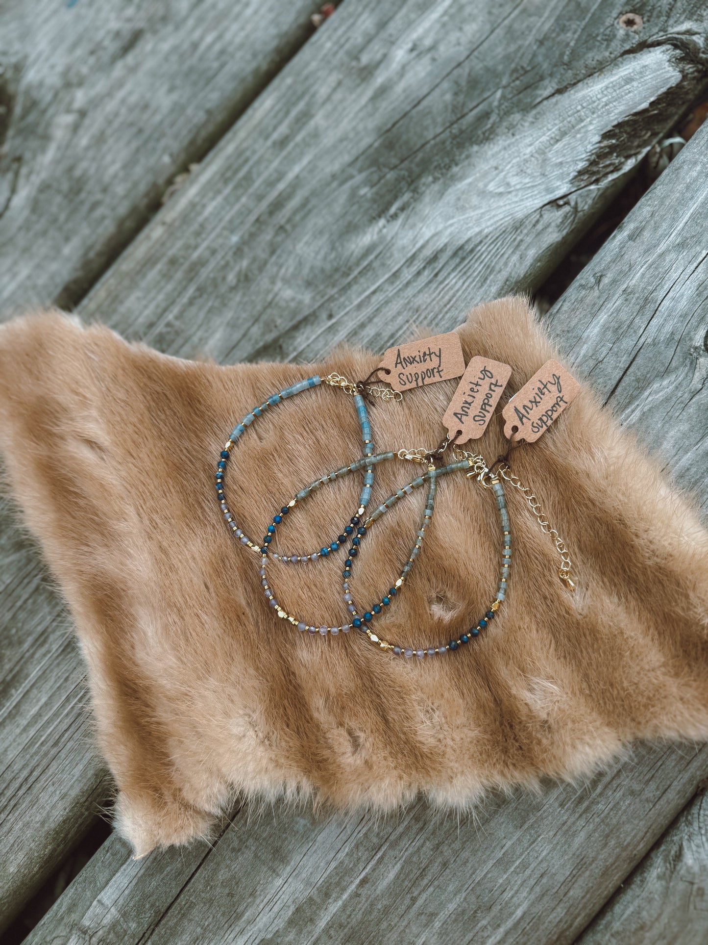Anxiety Relief Faceted Bracelet – Amethyst Sodalite & Dumortierite Faceted Beads