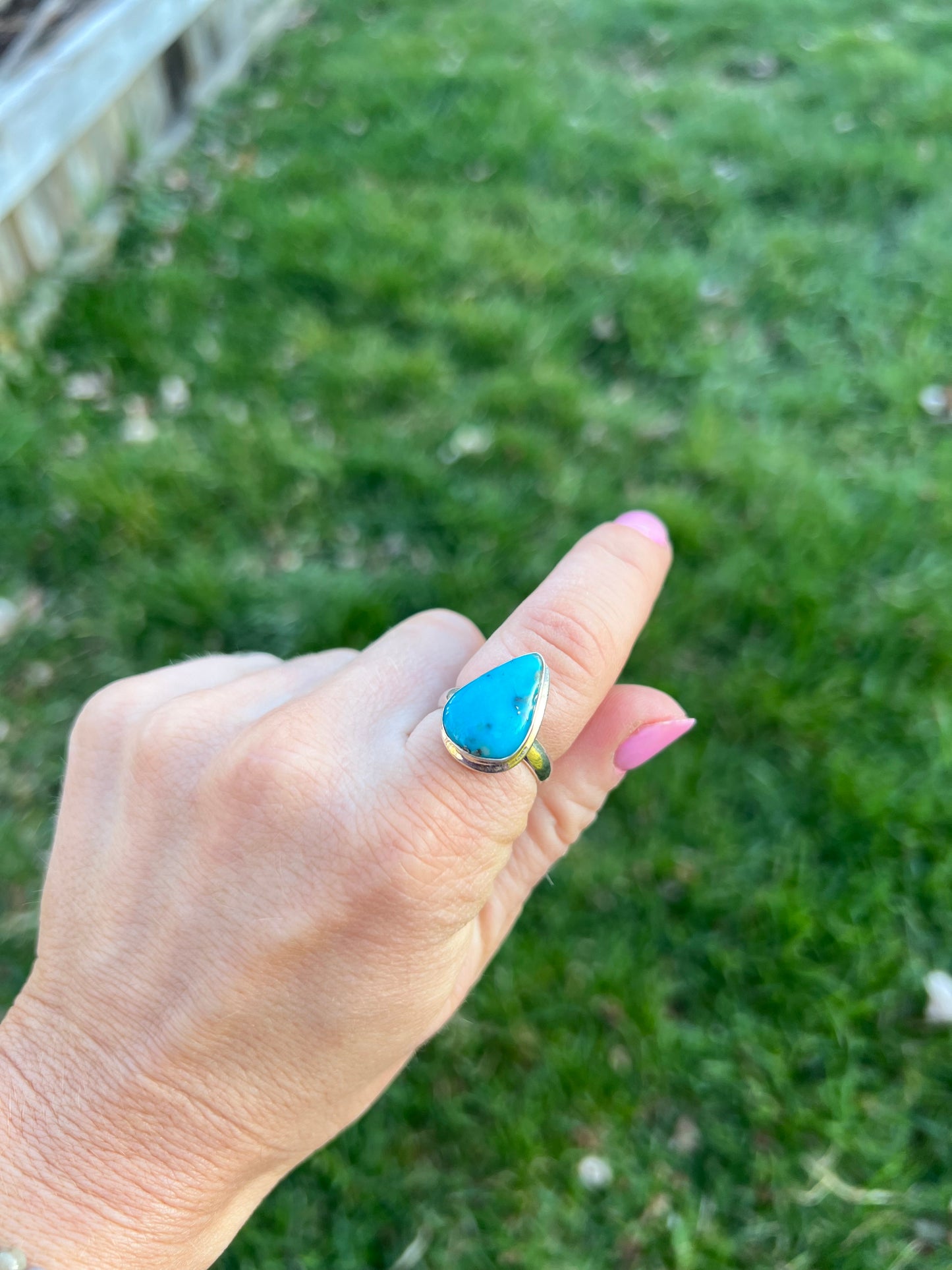Perfect Blue Turquoise Ring