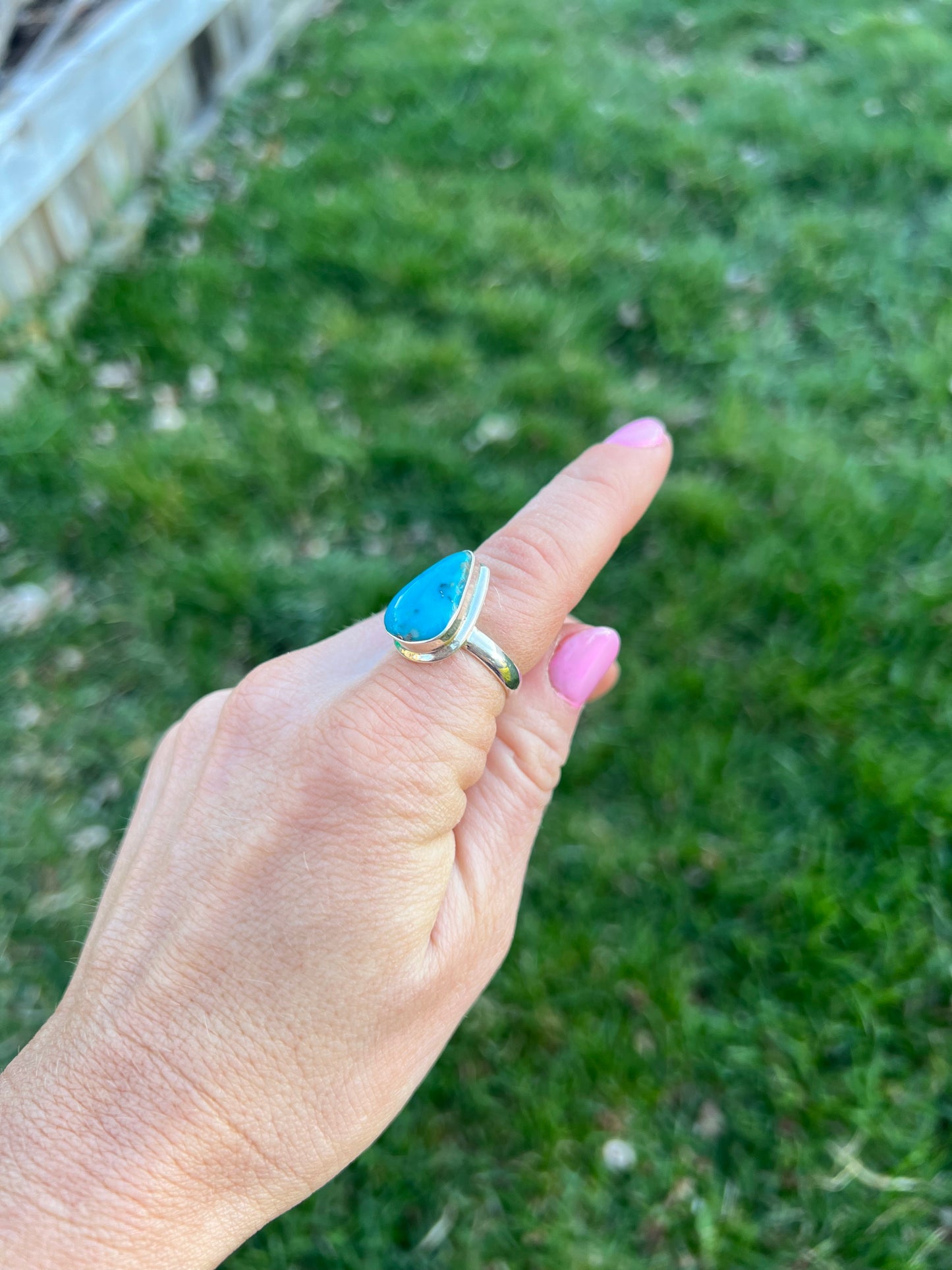 Perfect Blue Turquoise Ring