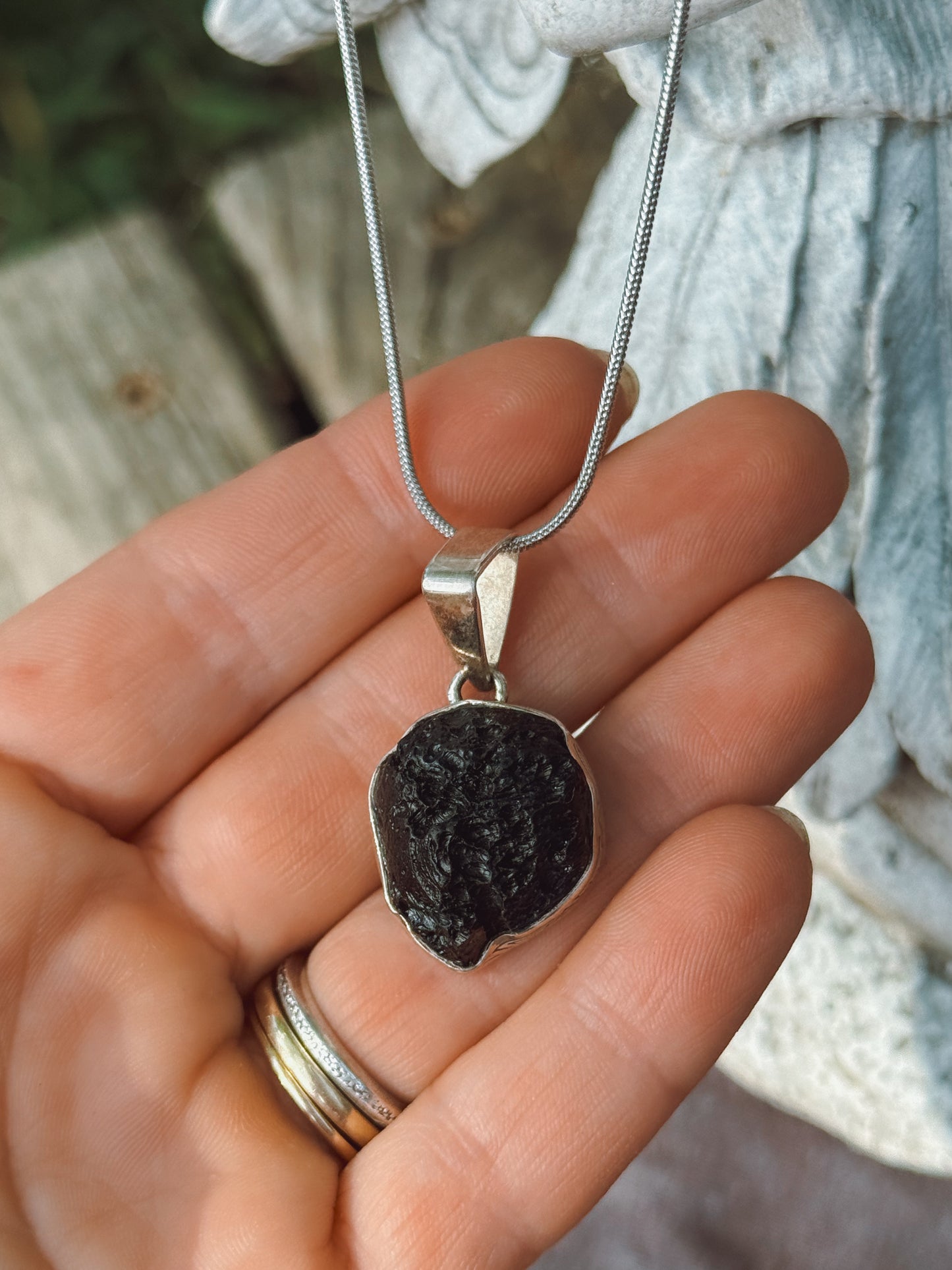 Tektite Pendant
