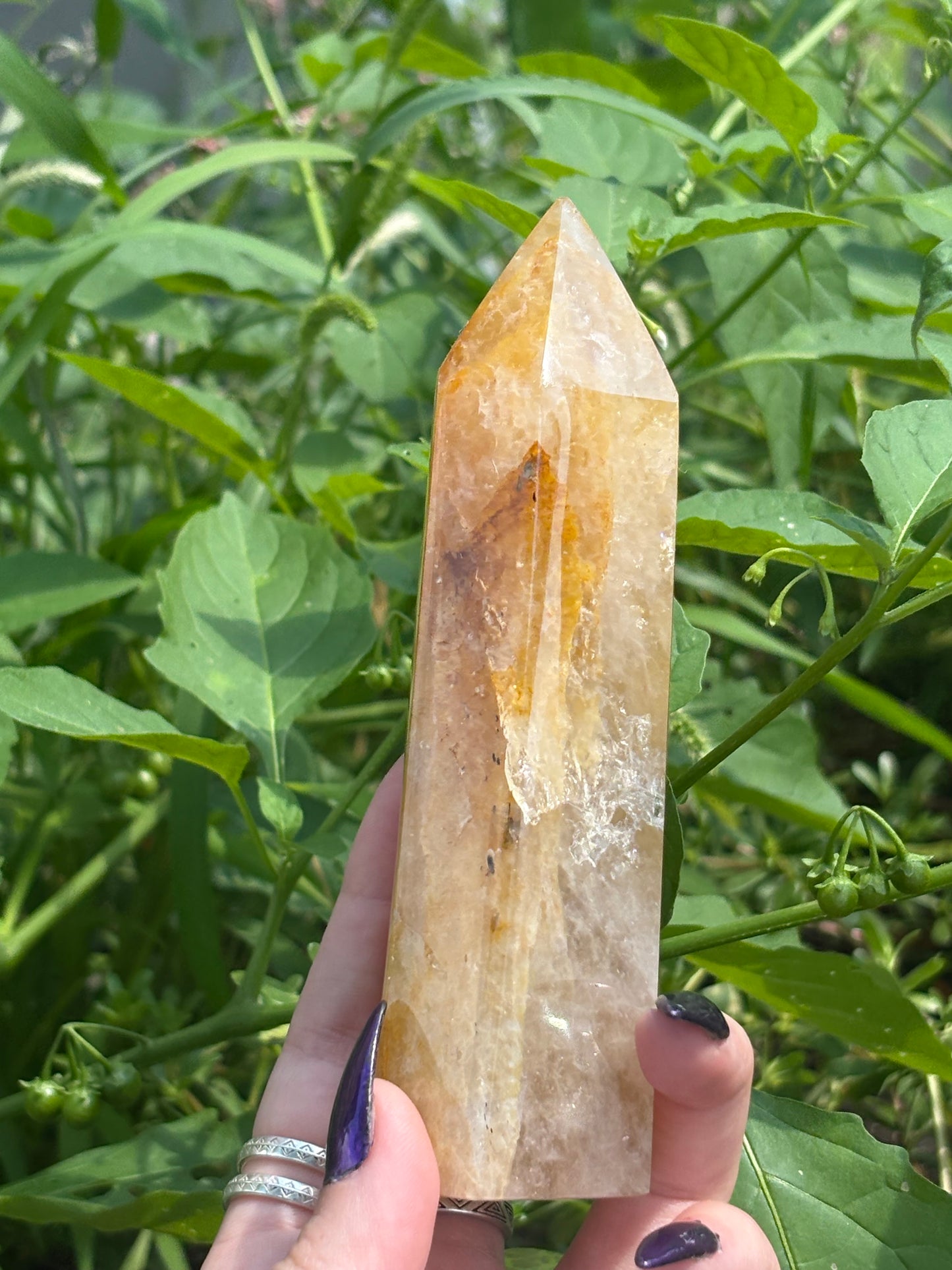 Golden Healer Quartz Polished Tower