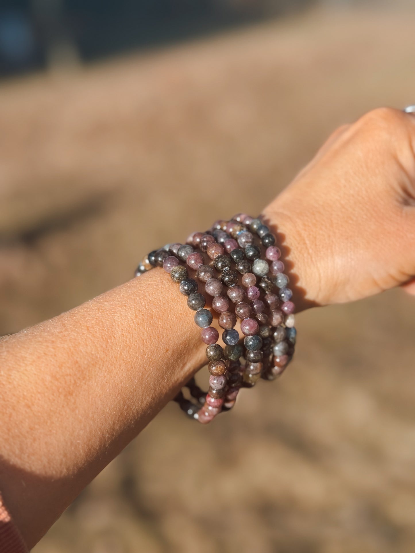 Sapphire Stretch Bracelet