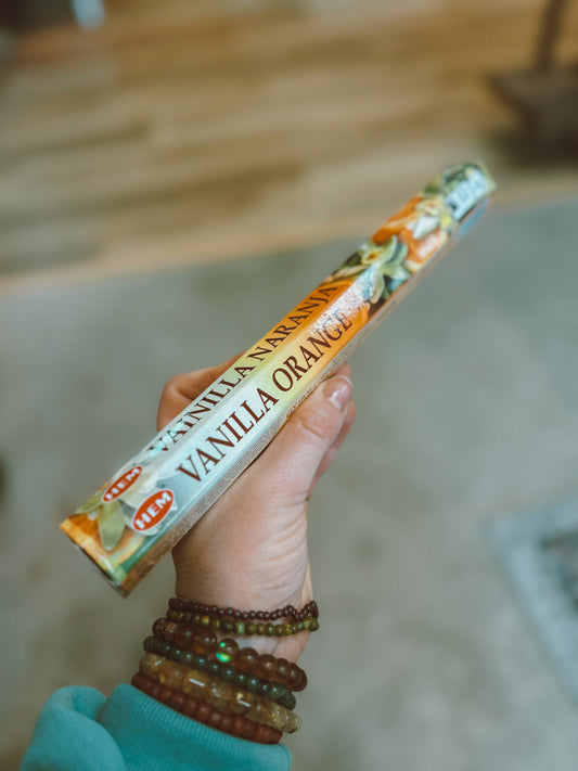 Vanilla Orange Hem Incense sticks