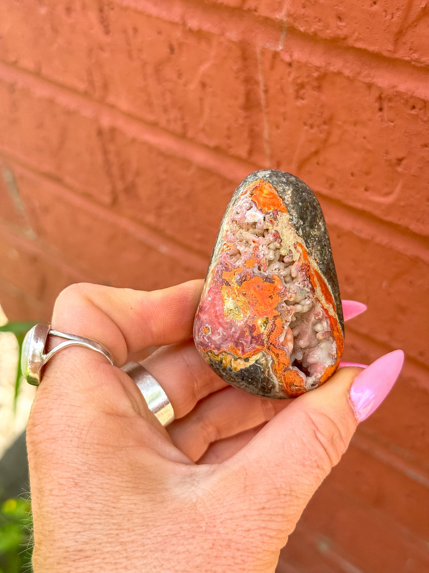 Rare Bumblebee Jasper + Pink Chalcedony Freeform