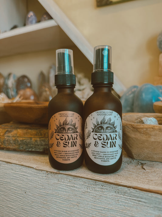 Cedar & Sun aroma 2oz mist