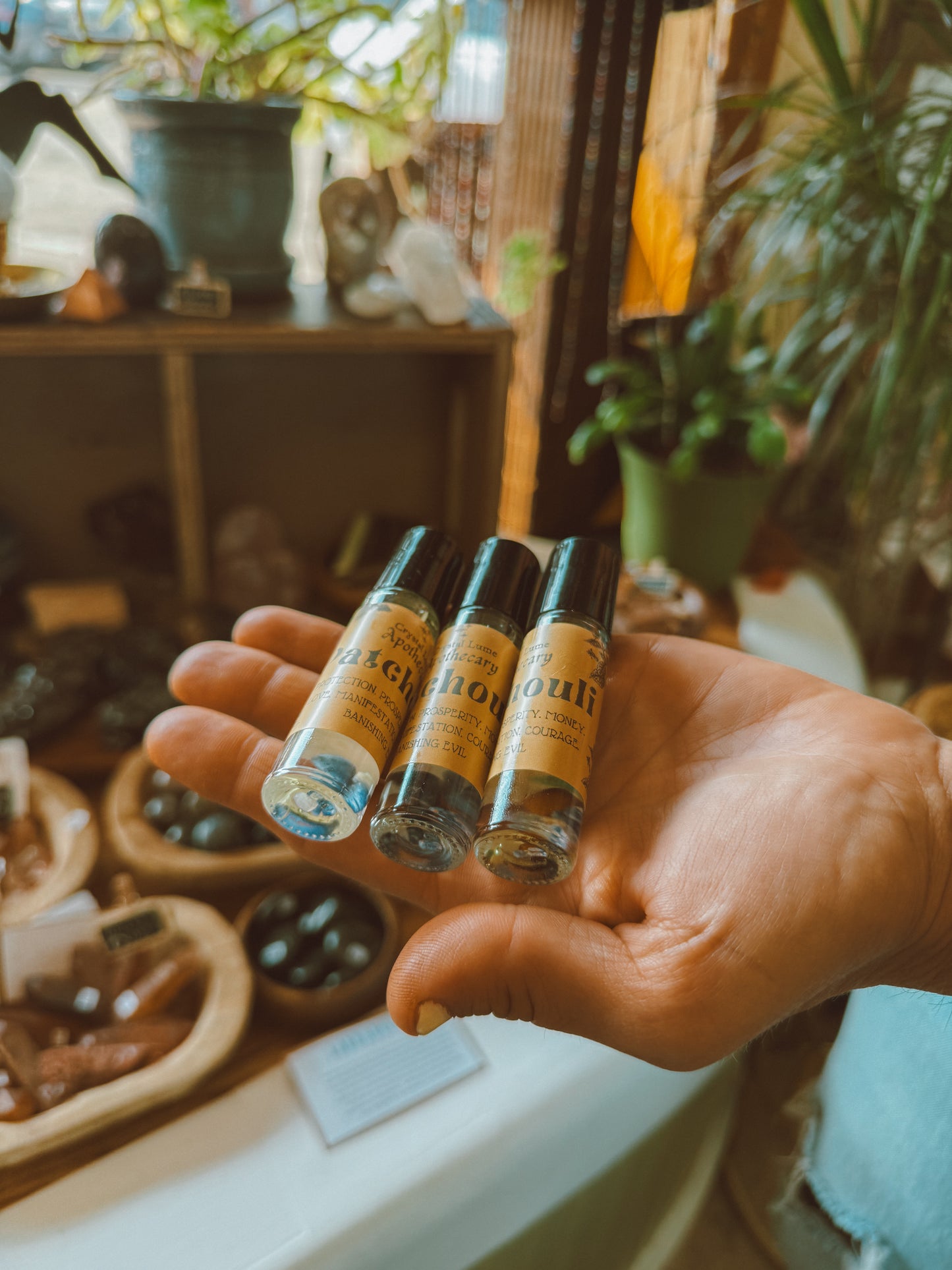 Patchouli Ritual Oil – Natural Essential Oil Roller (10 ml)