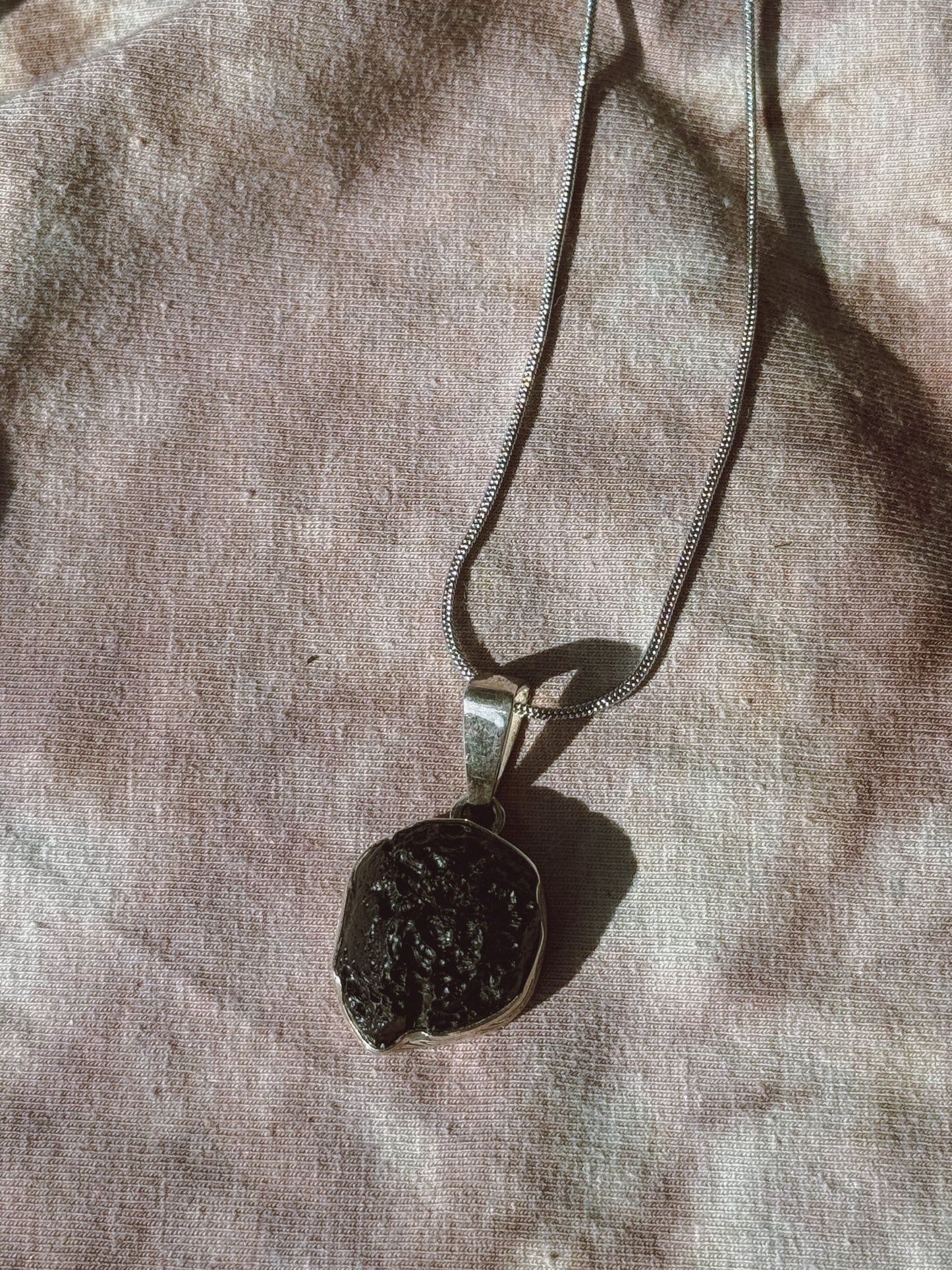Tektite Pendant