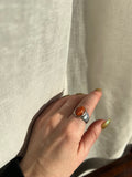 Shimmering Sunstone ring size 8