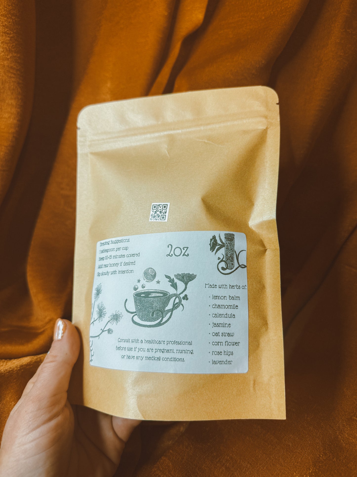 Celestial Calm tea 2oz bag