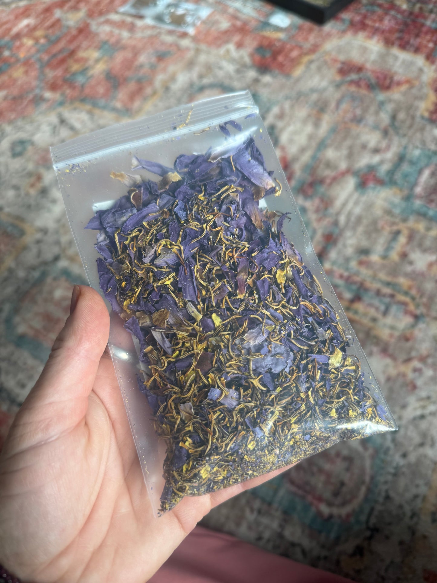 Blue Lotus flower petals