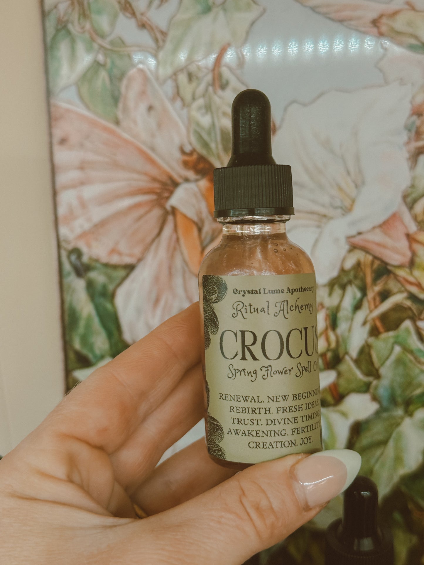 Crocus Flower Spell oil