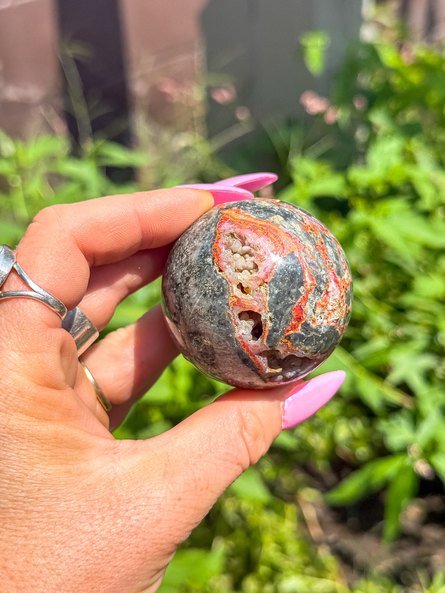 Bumblebee Jasper & Pink Chalcedony