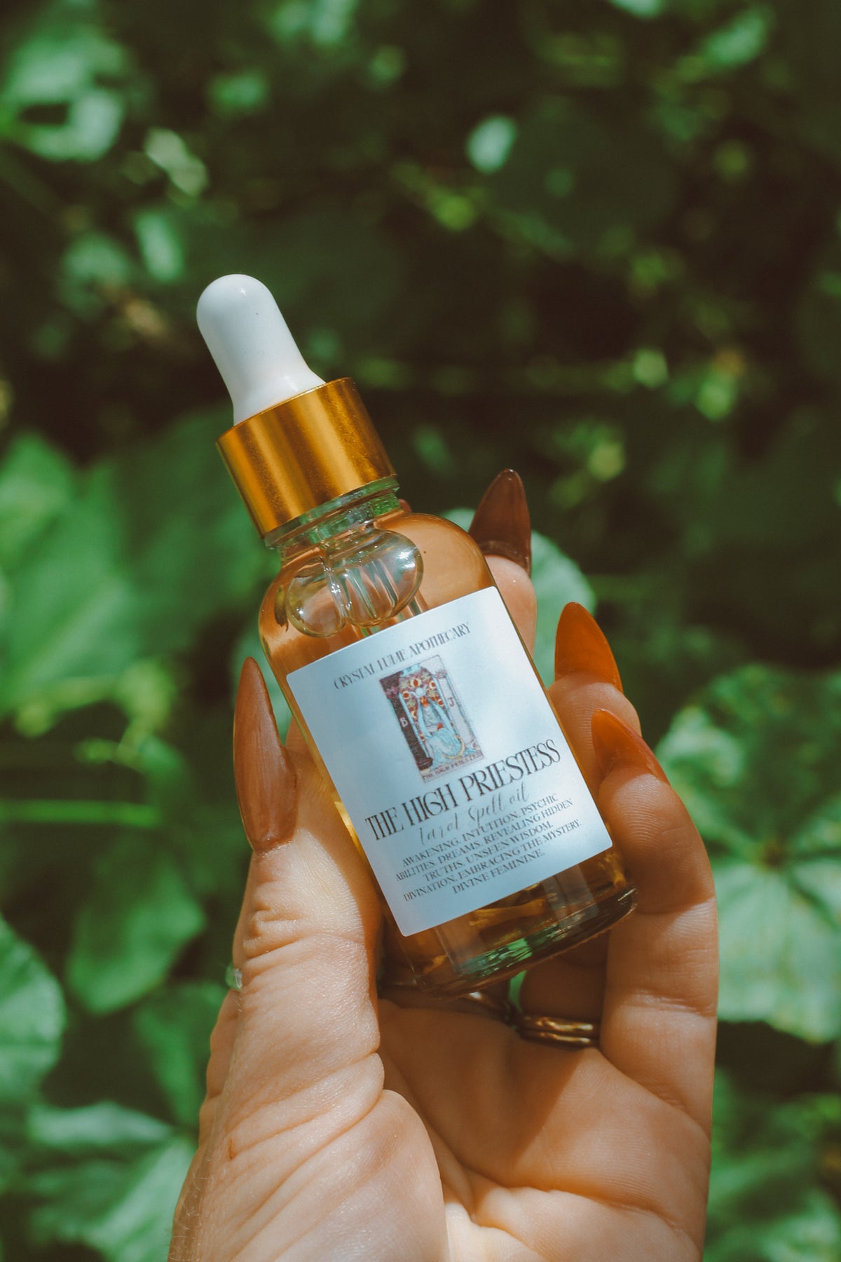 The High Priestess | Tarot Spell Oil