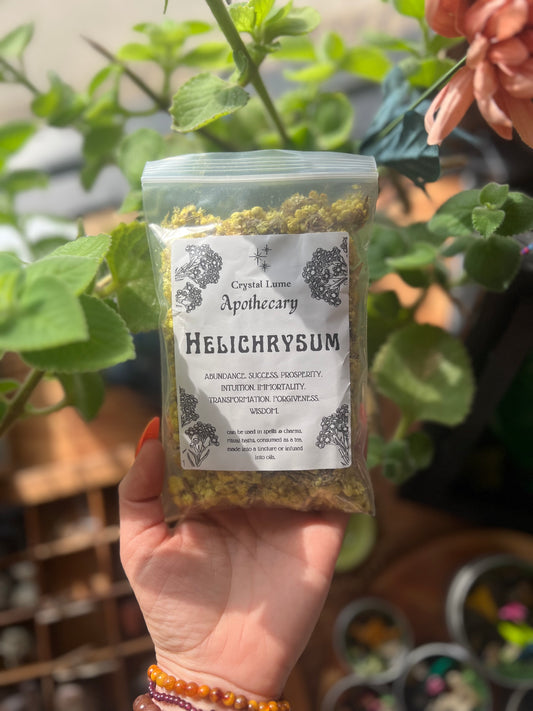 Helichrysum Flower 1oz bag