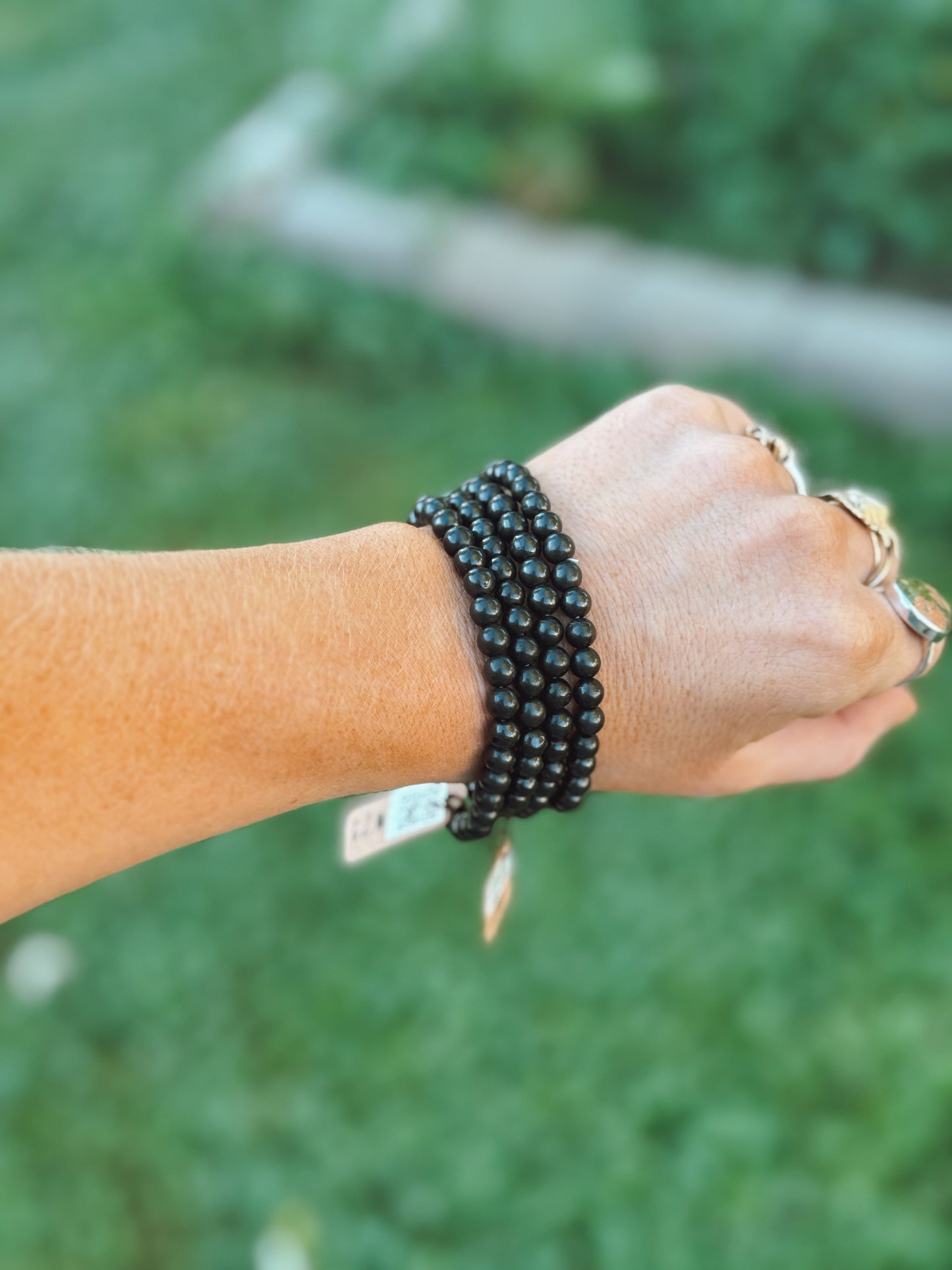 Shungite Stretch Bracelet – 6mm Beads