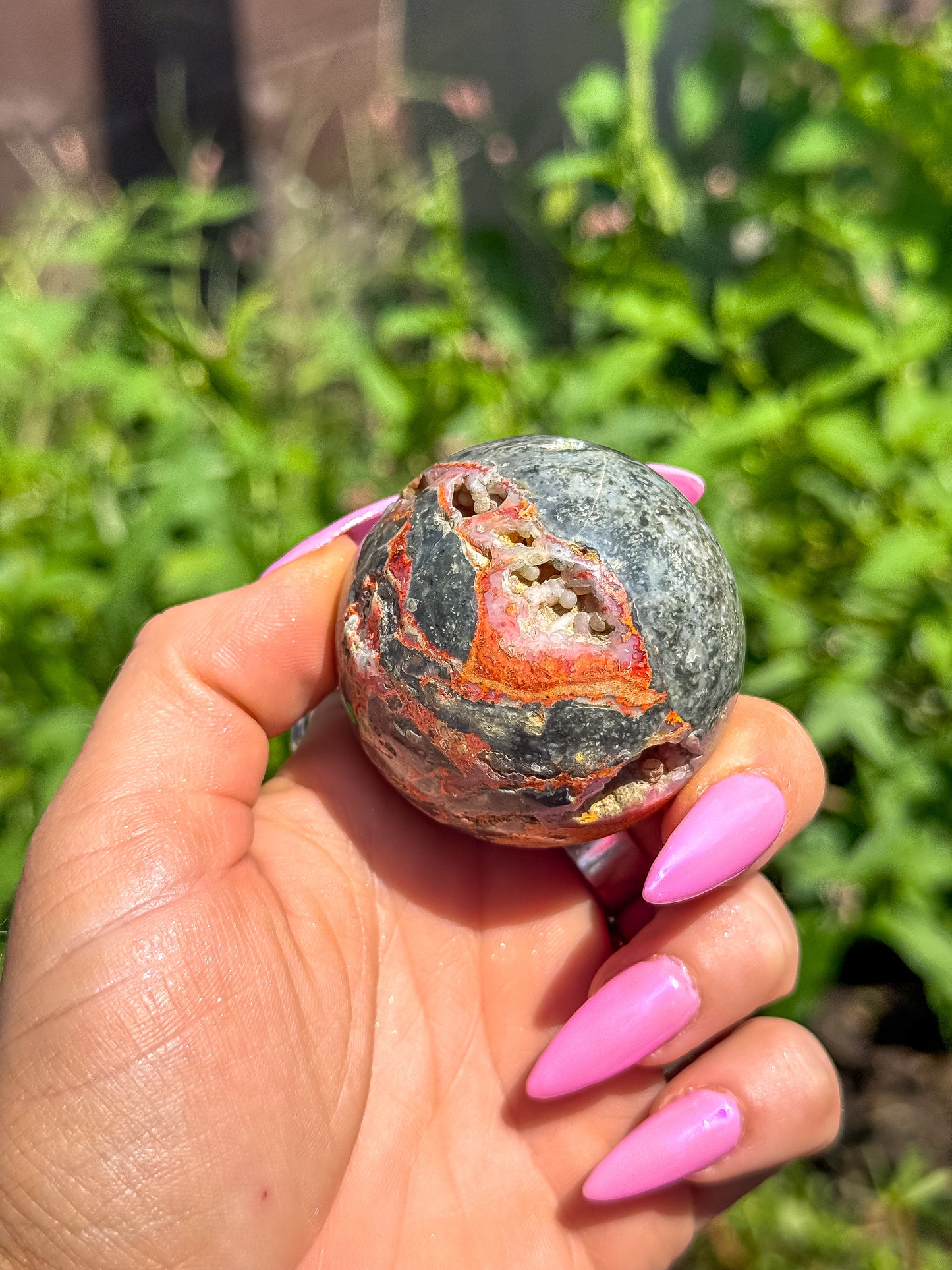 Bumblebee Jasper & Pink Chalcedony