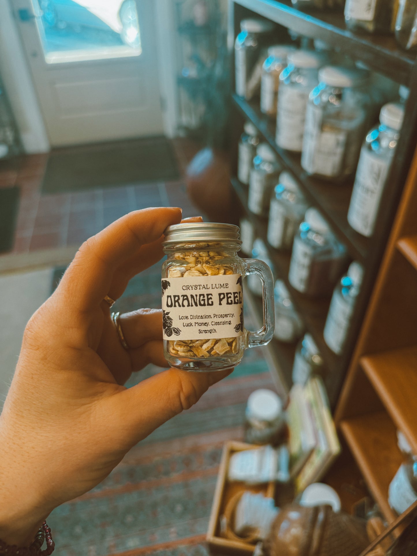 Mini Orange Peel Jar of Magic