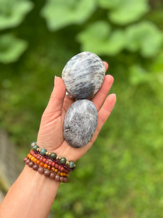 Dendritic Agate large palmstone