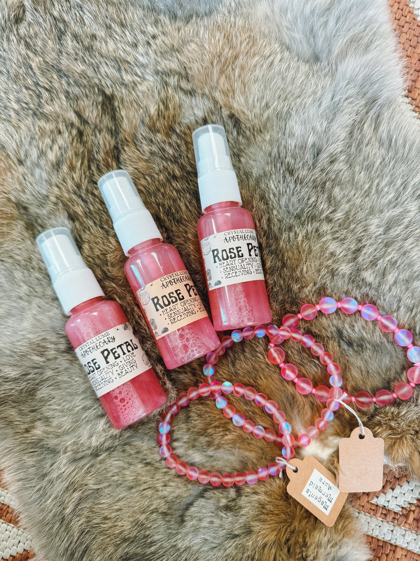 Rose Petal Spirit Water 1oz spray