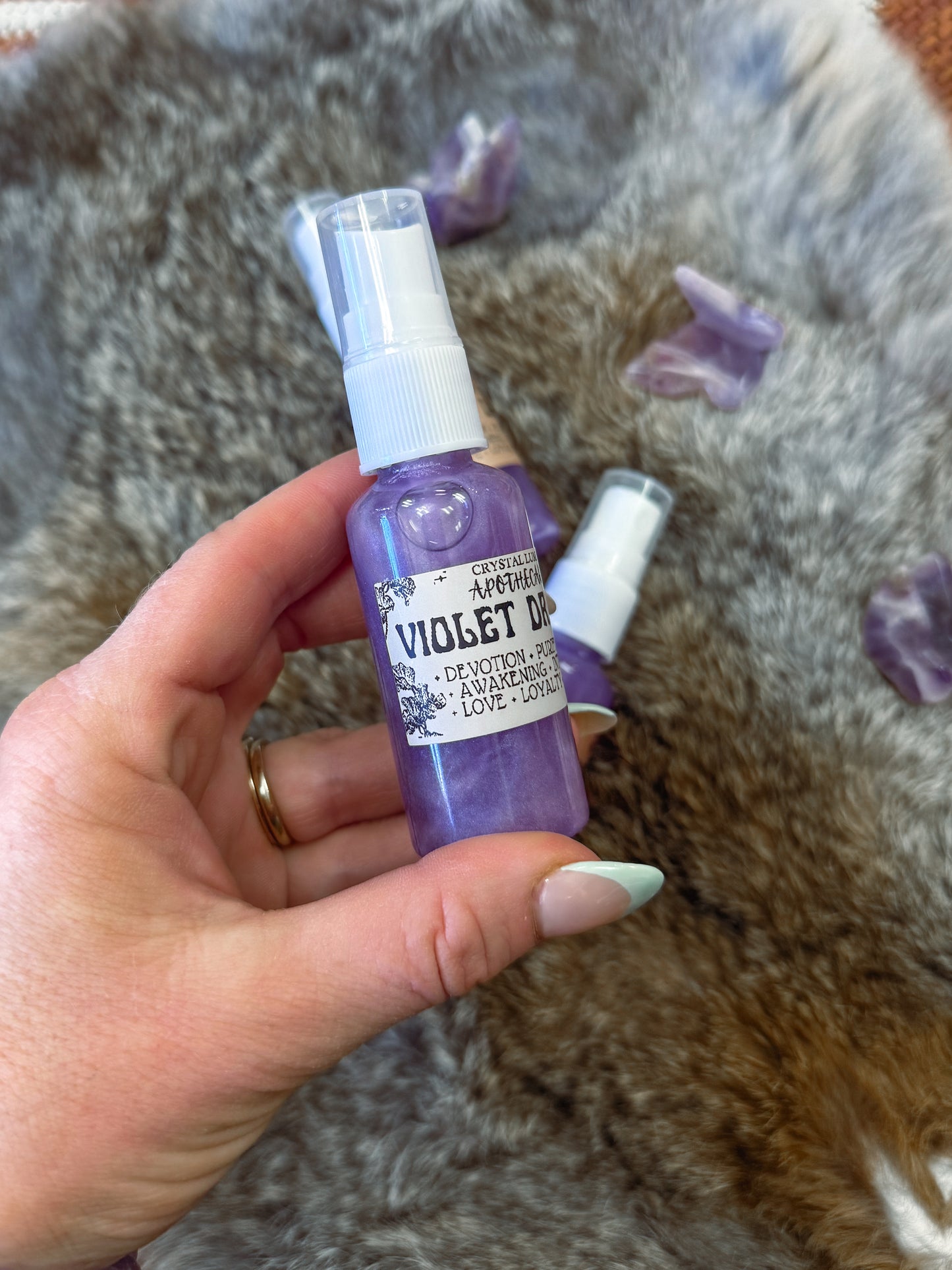 Violet Dreams spiritual cologne 1oz mist