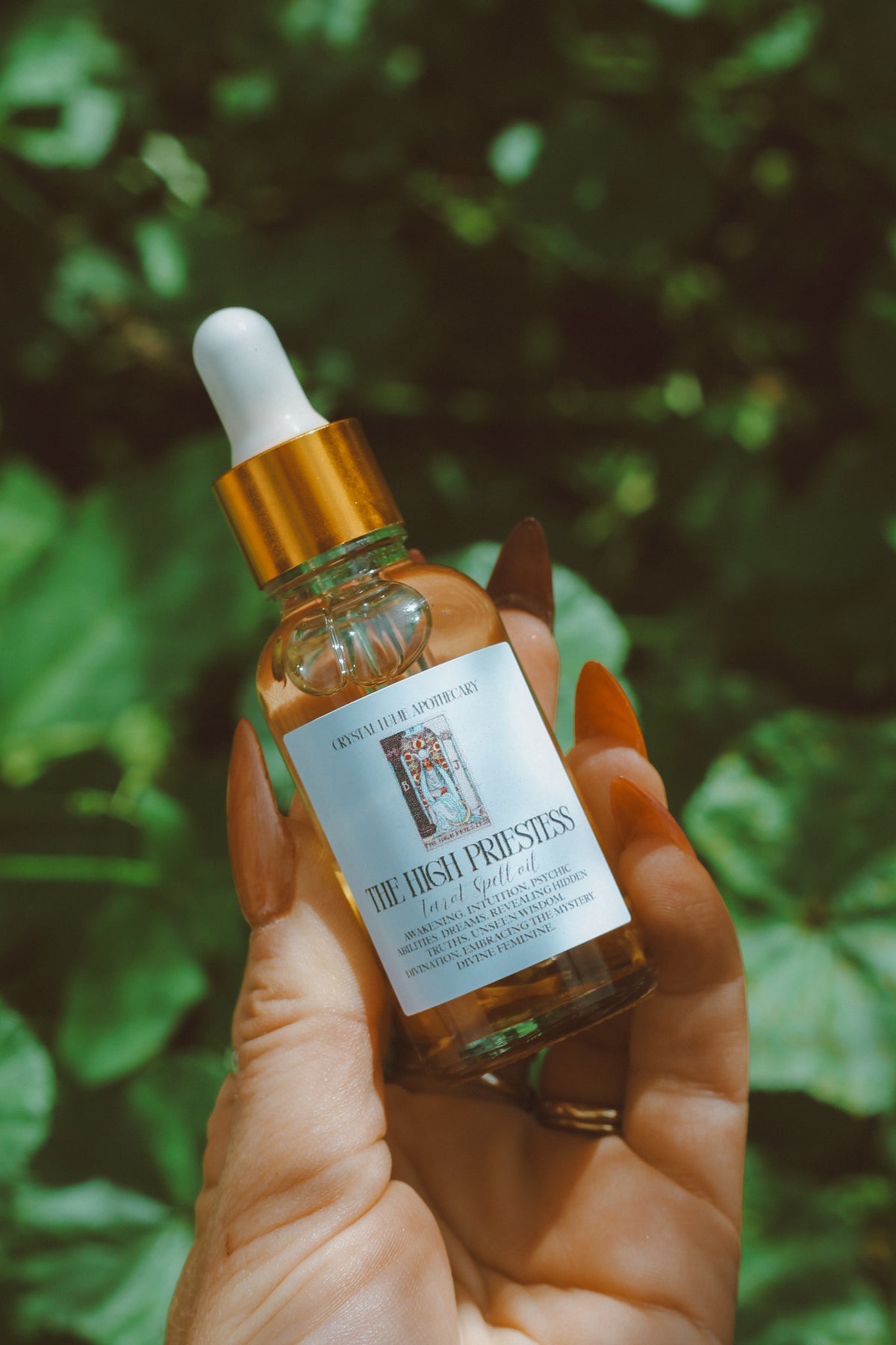 The High Priestess | Tarot Spell Oil