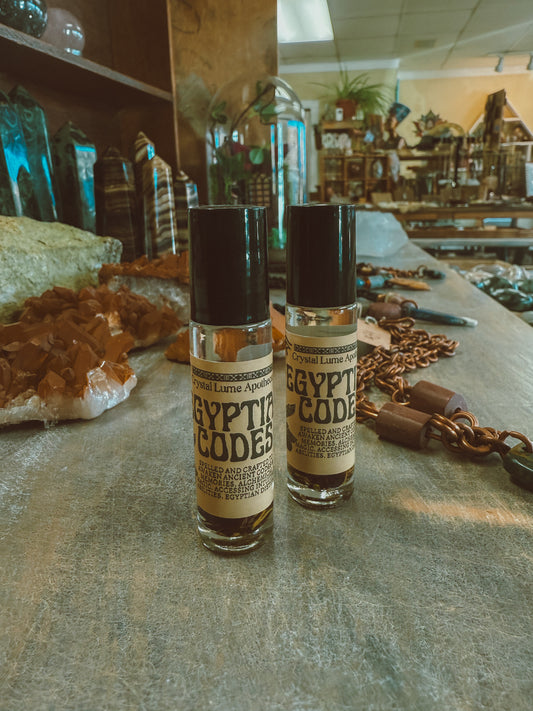 Egyptian Codes Alchemy Oil – Intuition & Ancient Wisdom Natural Essential Oil Roller (10ml)