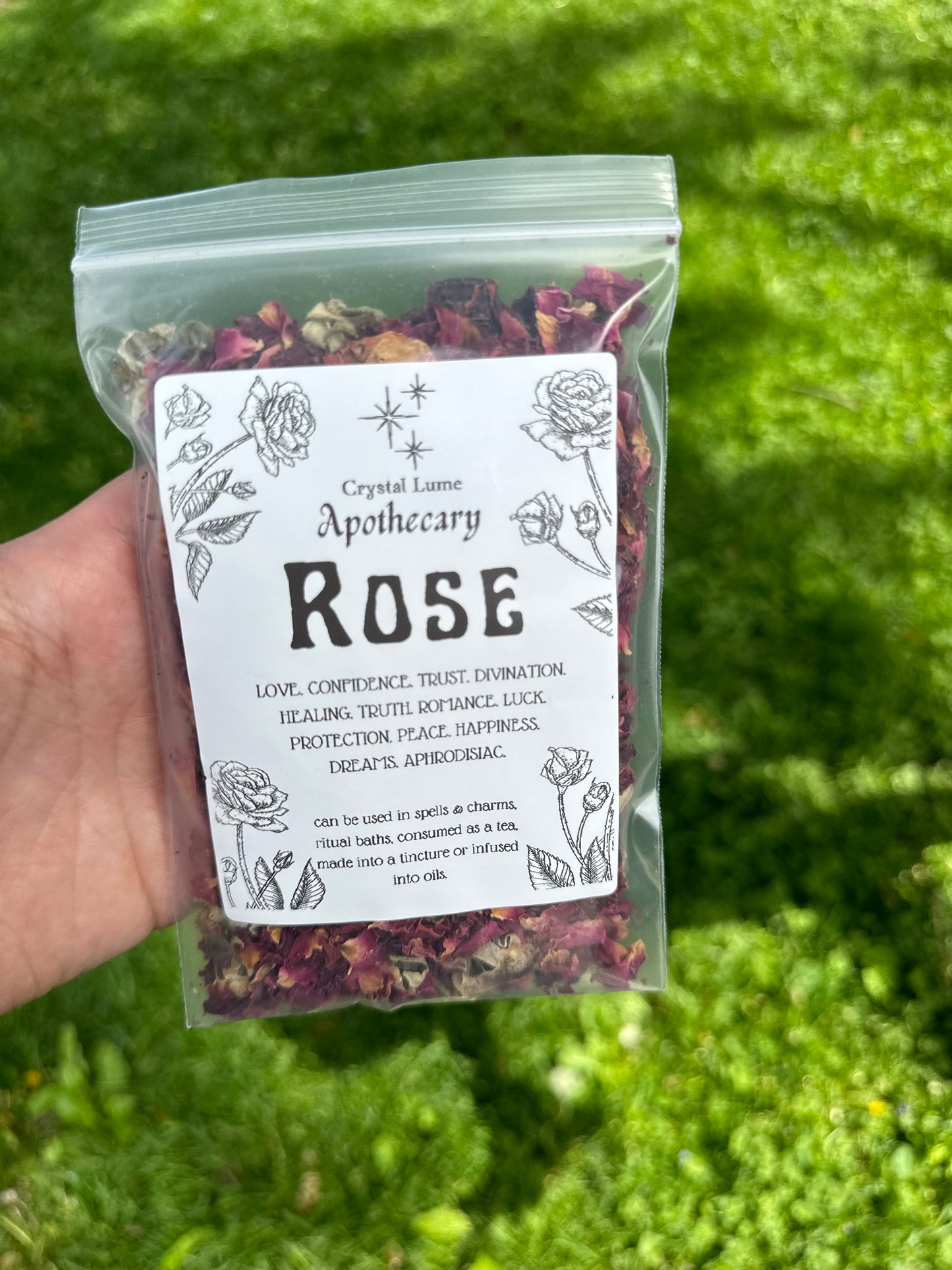 Enchanted Rose Flowers 1oz bag