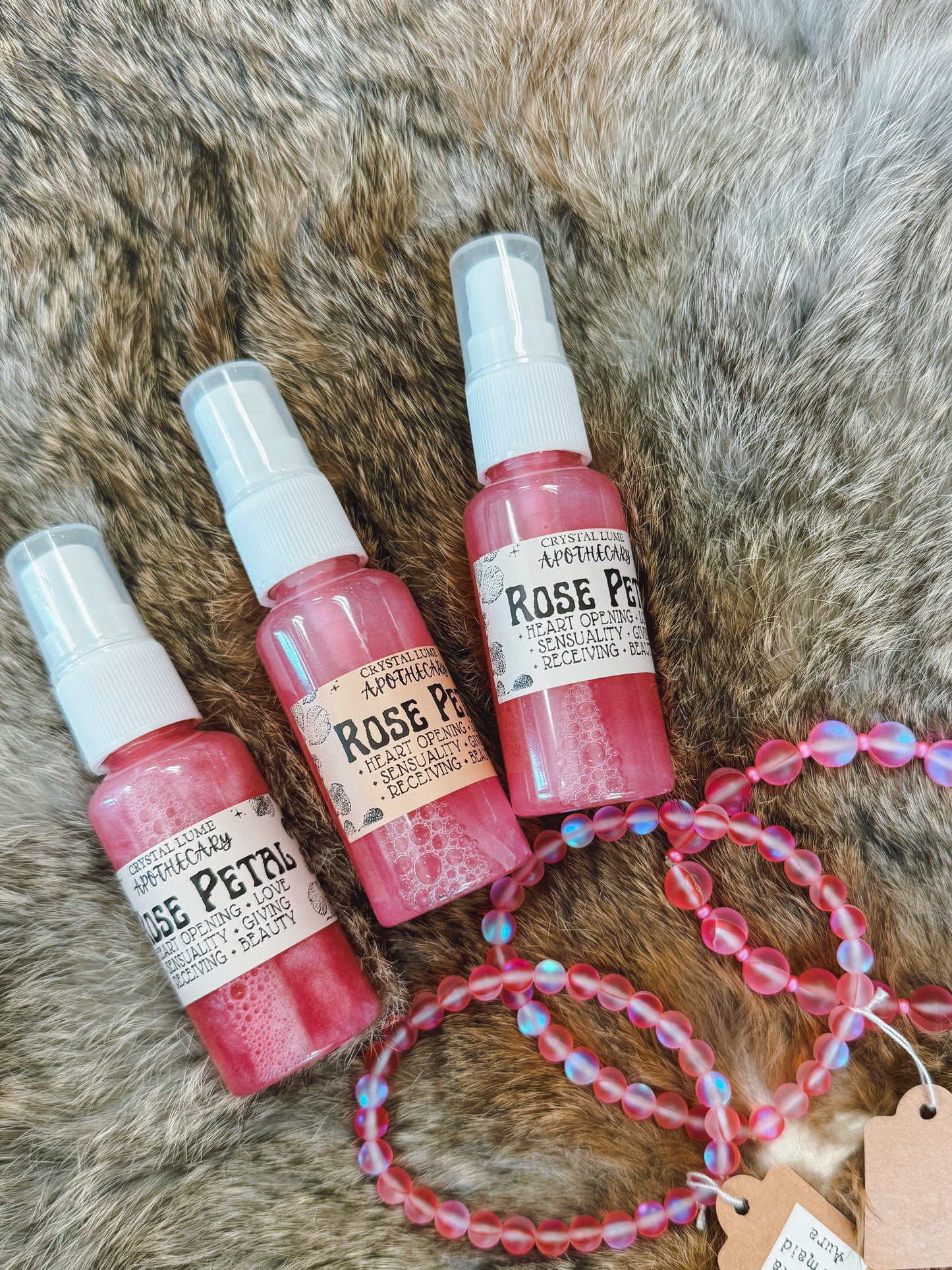 Rose Petal Spirit Water 1oz spray