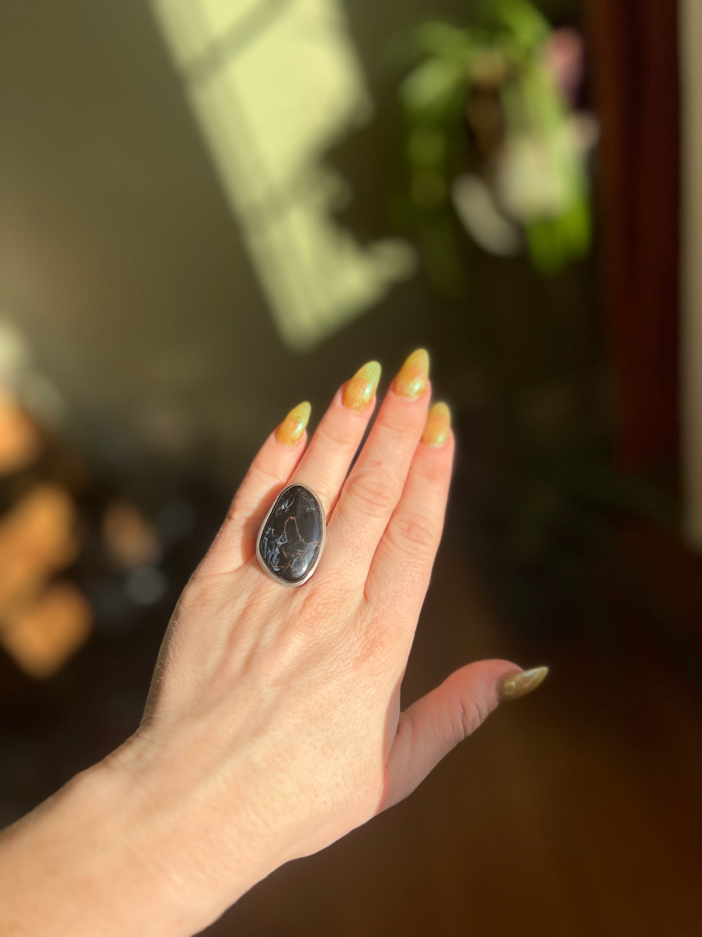 Large Pietersite Ring size 6