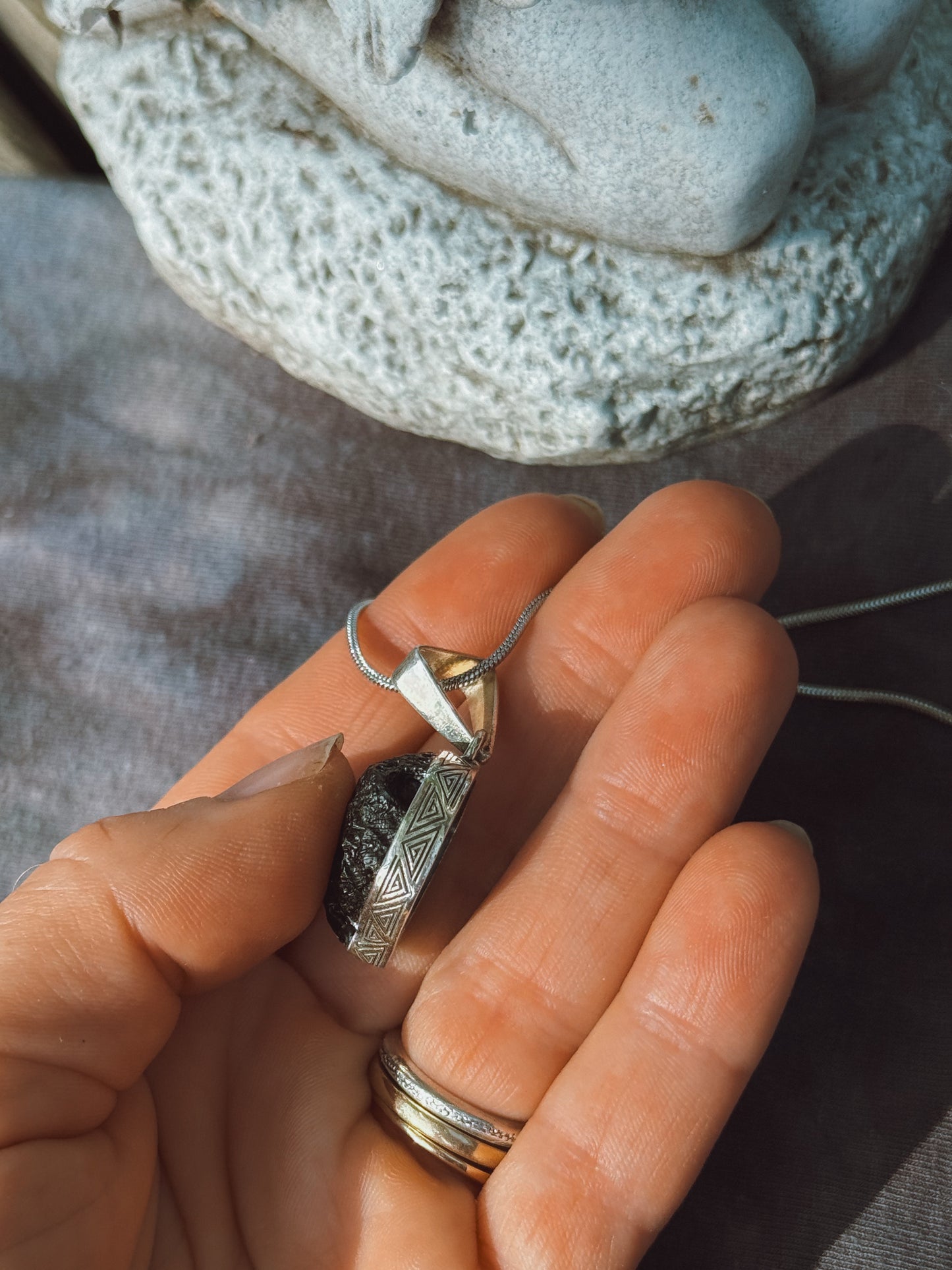 Tektite Pendant