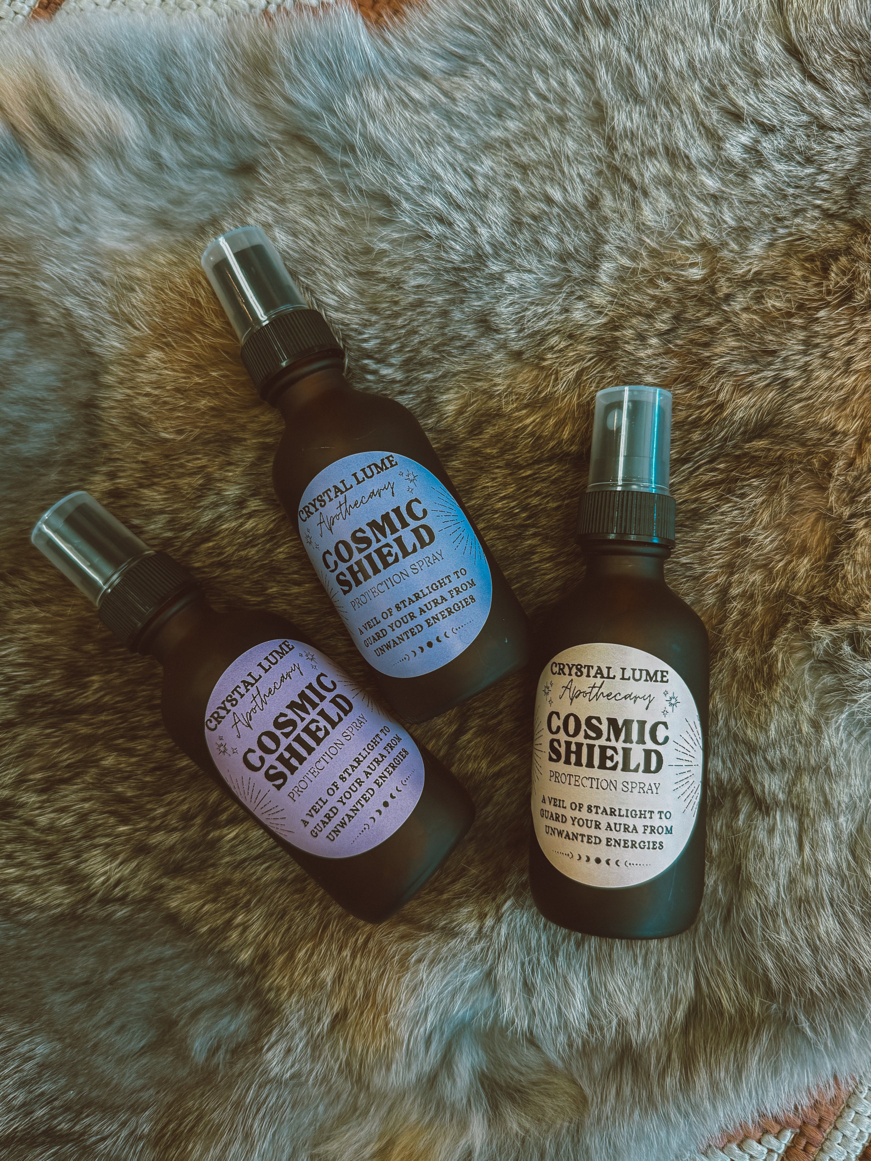 Cosmic Shield Protection 2oz Aroma mist – Crystal Lume