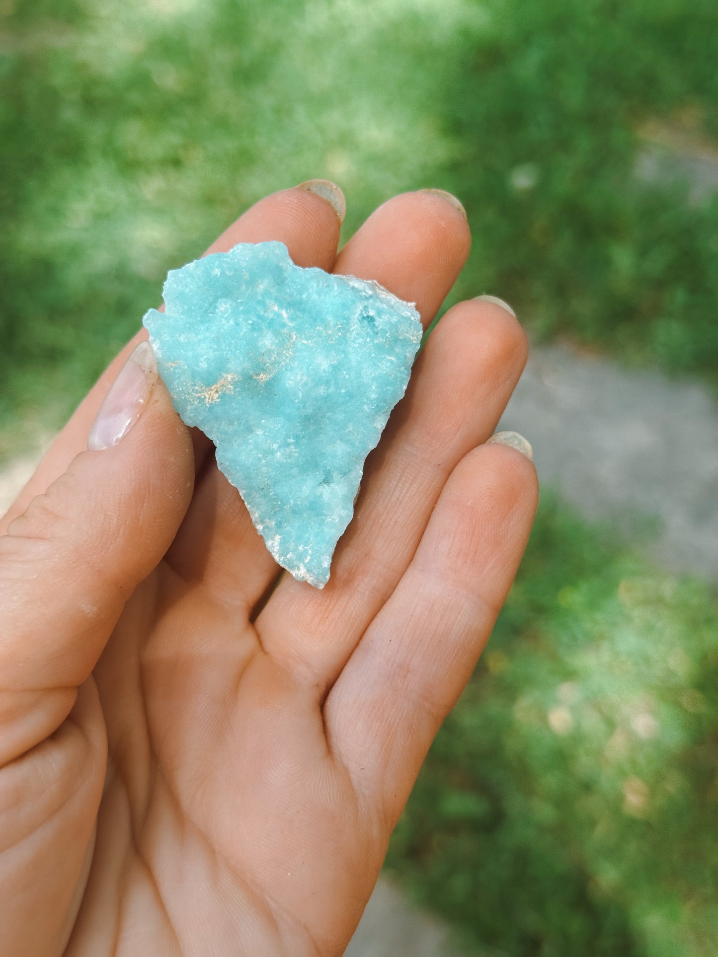 Raw Blue Aragonite