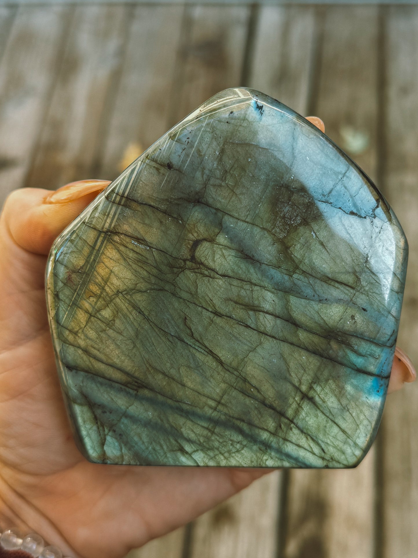 Labradorite Standing Freeform – Medium