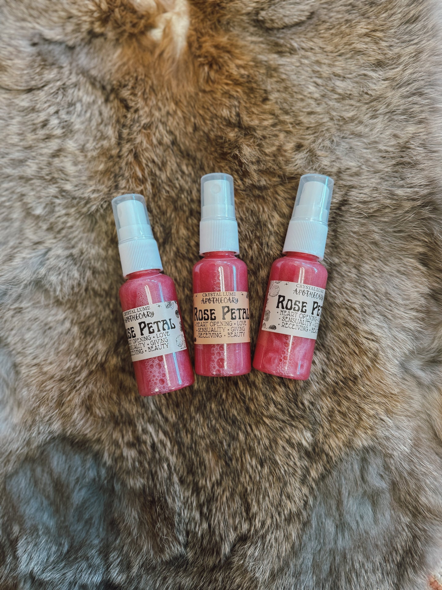 Rose Petal Spirit Water 1oz spray