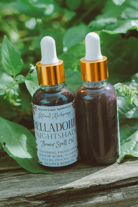 Belladonna Nightshade Flower Oil