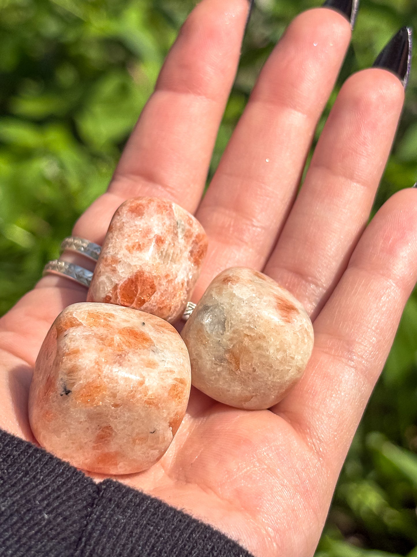 Sunstone Tumbled Stone | Joy, Abundance + Confidence ☀️
