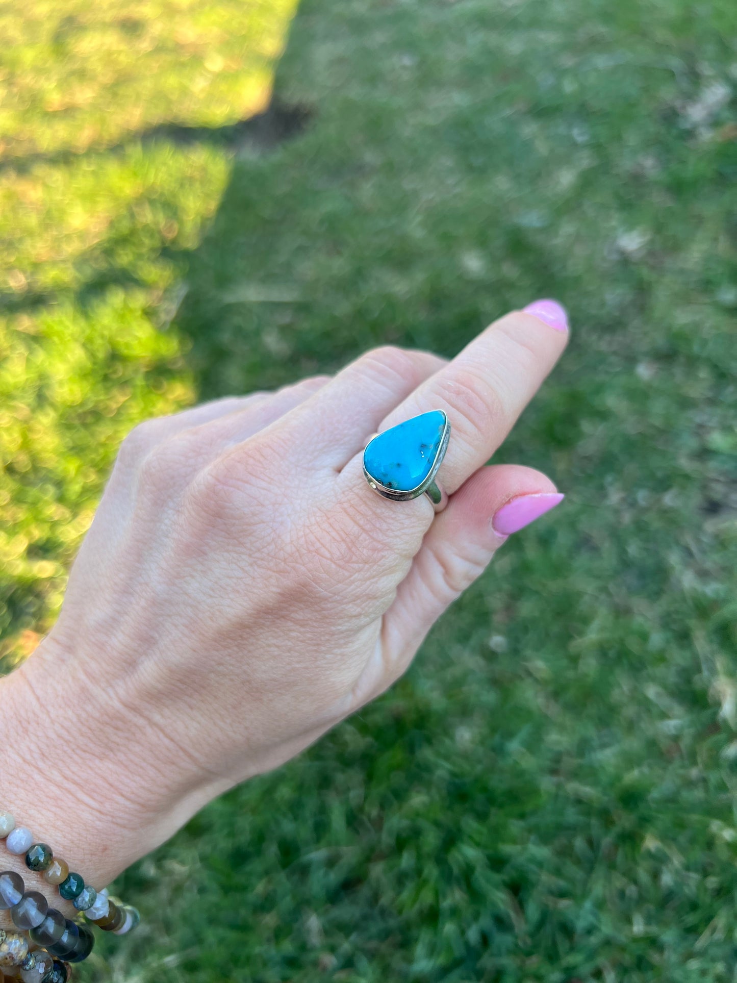 Perfect Blue Turquoise Ring