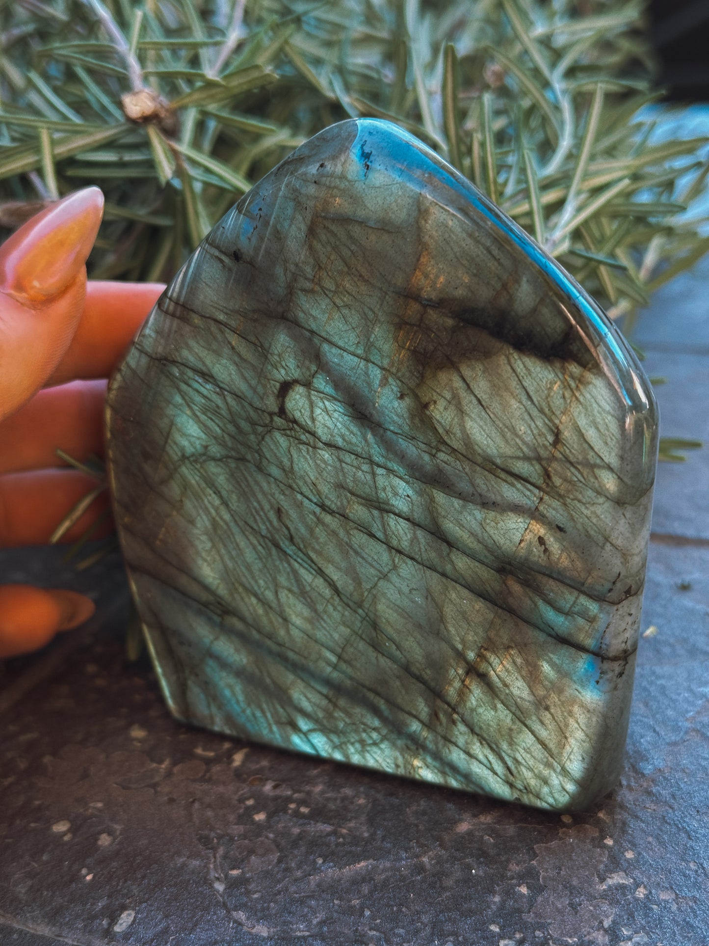 Labradorite Standing Freeform – Medium