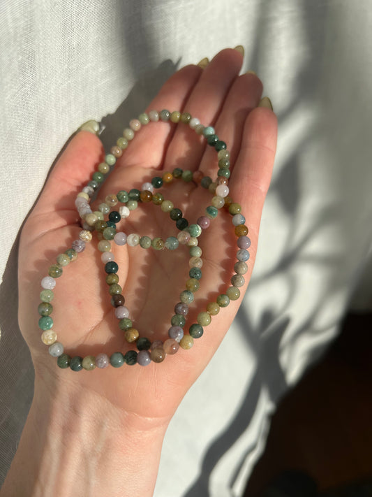 India Jasper stretch bracelet