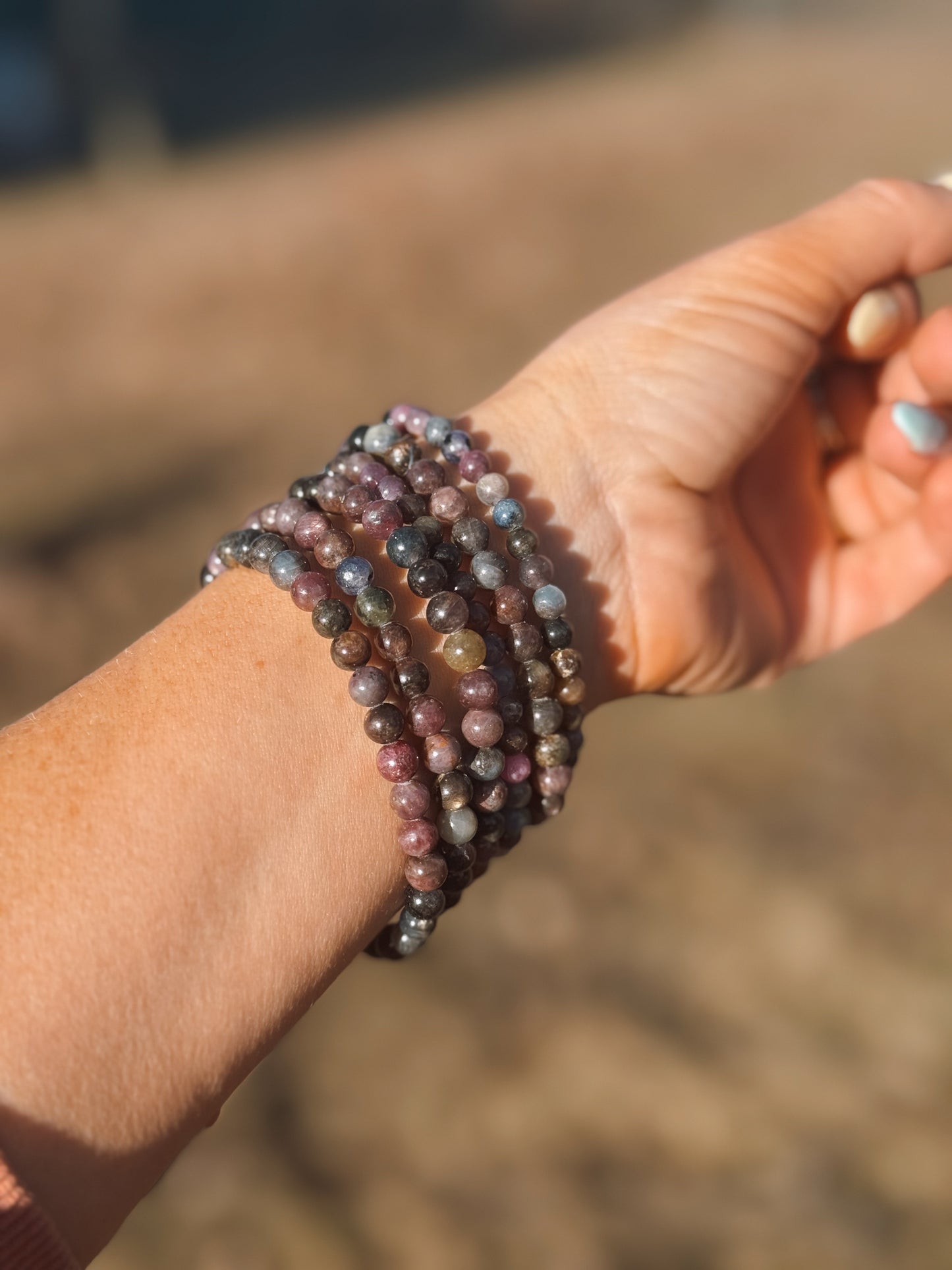 Sapphire Stretch Bracelet