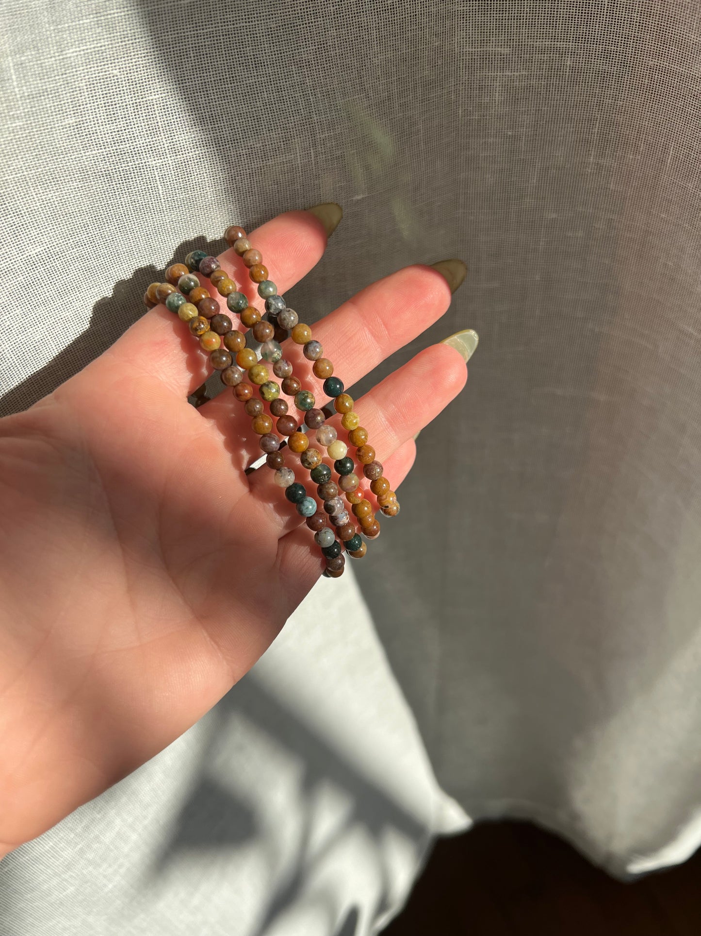 Ocean Jasper stretch bracelet