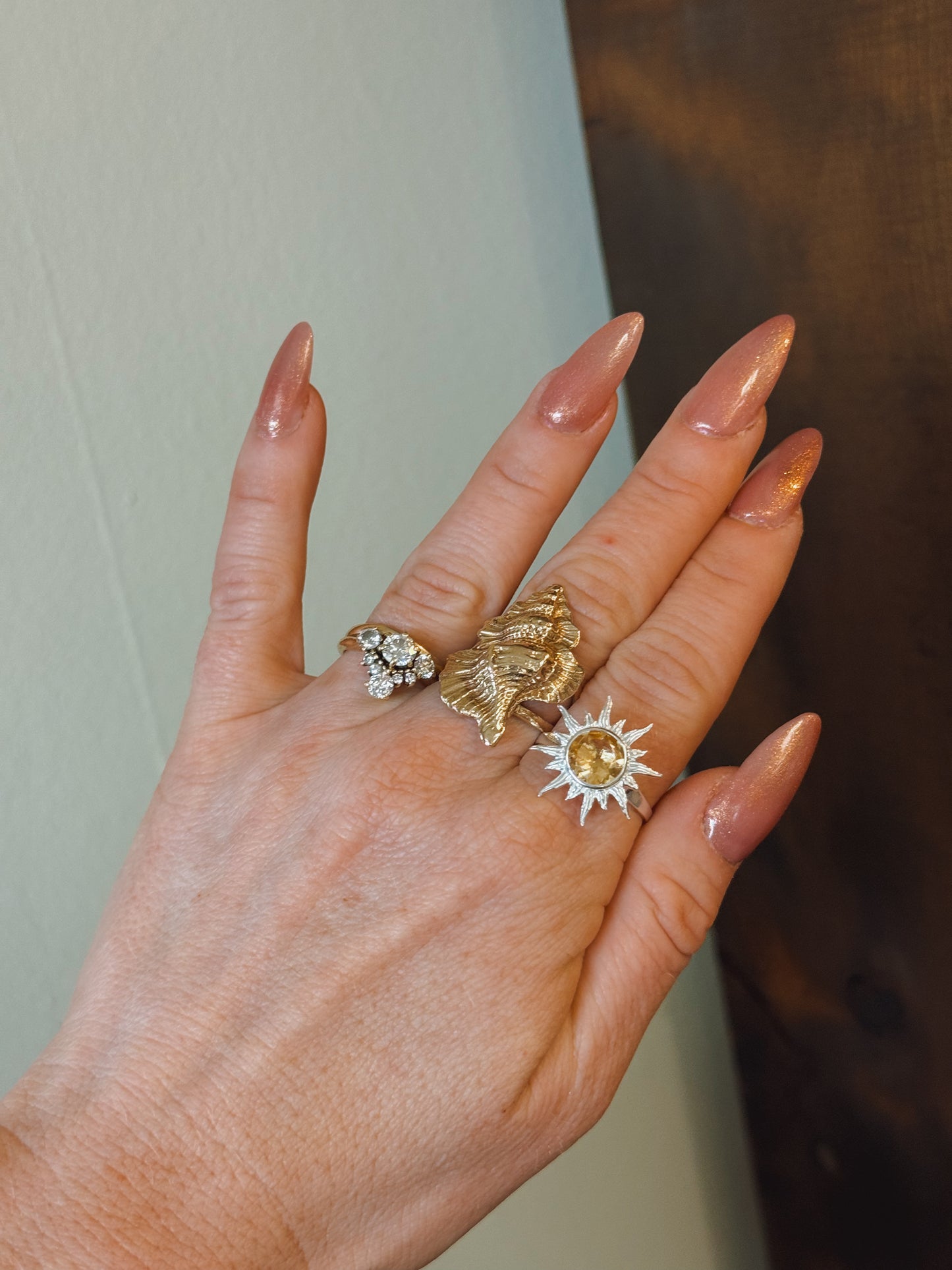Citrine Sun Ring